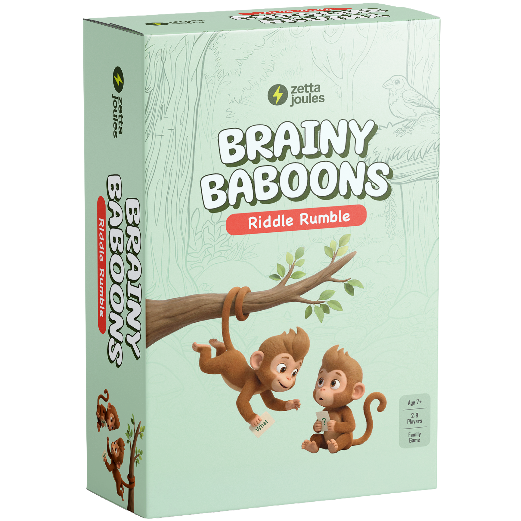 Brainy Baboons Riddle Rumble – Riddle Game | Zettajoules – zettajoules
